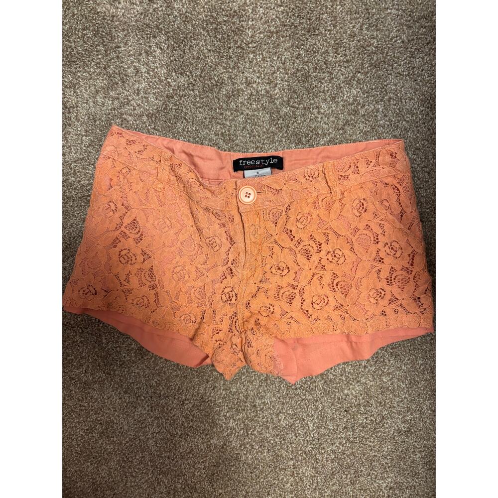Freestyle Revolution Lace Mini Shorts